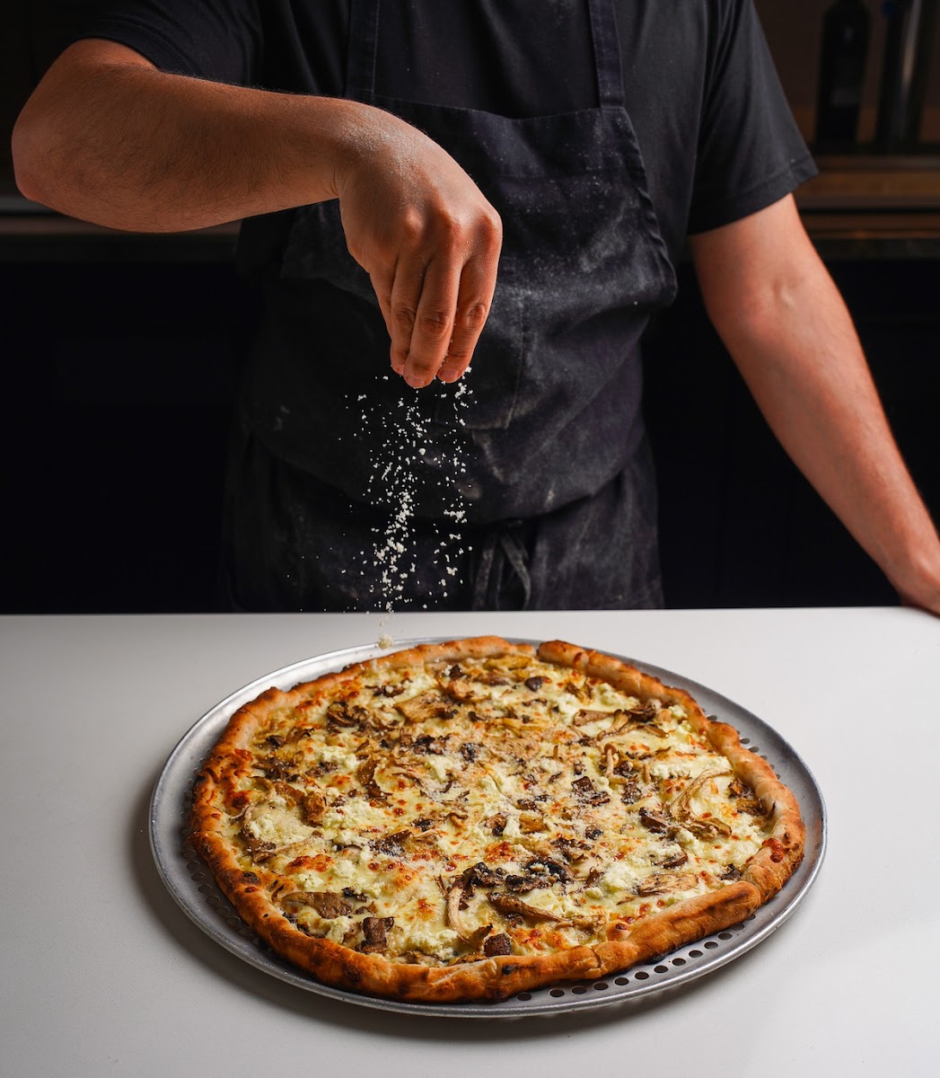 Funghi Supreme Pizza with Gluten-Friendly crust