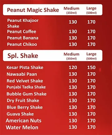 Bittoo Juice & Shake Corner menu 