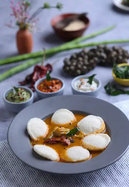 Sambar Mini Idli