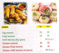 Teekhi Mirchi menu 3