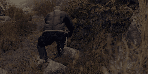 バイオRE4_トラバサミにかかってもダメージを受けない