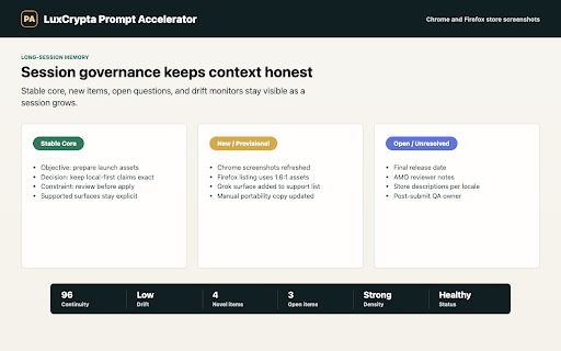 LuxCrypta Prompt Accelerator screenshot 4