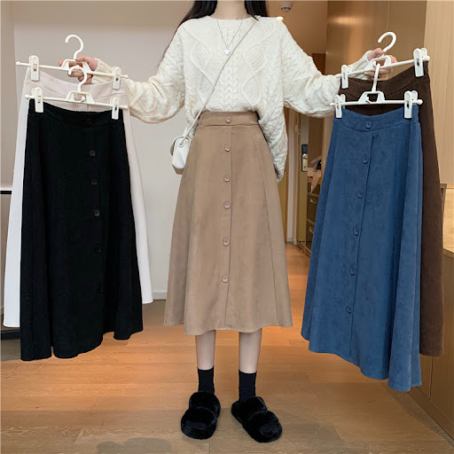 Title 14, A-line Half-length Womens Mid-length High-wais...