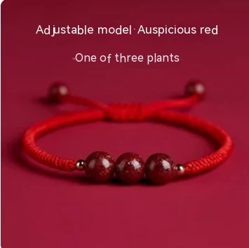 Title 16, Bracelet Red Hand Rope avec sable vermillon, An...