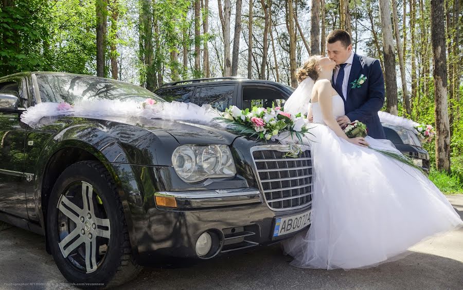 Wedding photographer Vladimir Mironyuk (vovannew). Photo of 16 May 2017