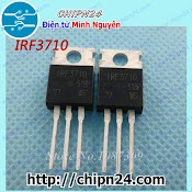 [2 Con] (Kt1) Mosfet Irf3710 To - 220 57A 100V Kênh N (F3710 3710)