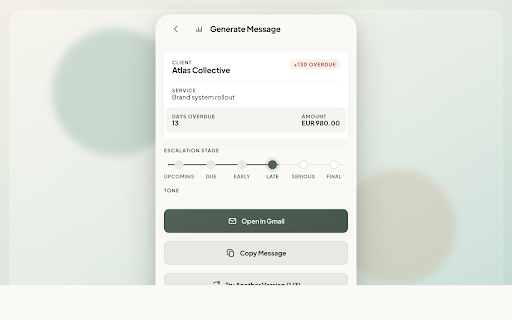 Invoice Escalator screenshot 3