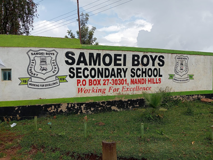 Samoei boys high school in Nandi county