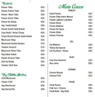 The Lavaniya menu 1