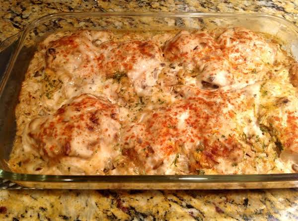 Easy Chicken & Rice Bake_image