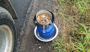 A truck driver passed out after inhaling gas fumes from a stove he was cooking on while driving on the N3.