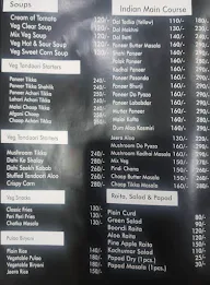 New Kesariya menu 1