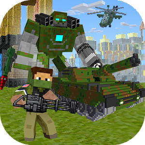 Block Soldier War Games  Icon