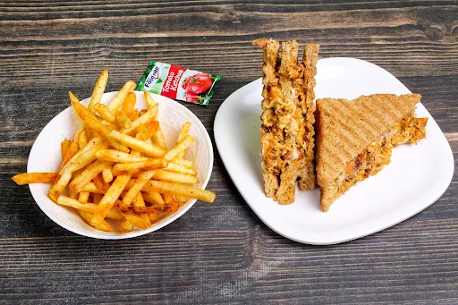 Veg Grilled Sandwich Combo