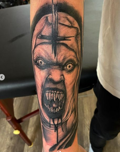 Creative Zombie Tattoo