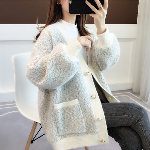 Title 2, New Ladies Knitted Jacket Cardigan Sweater