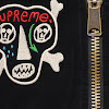 clayton patterson/supreme skulls embroidered velvet ma-1 ss21