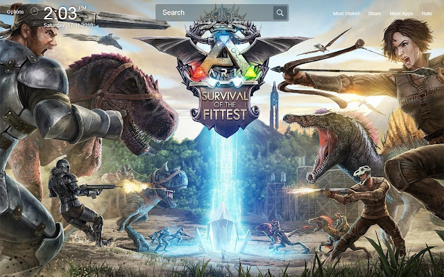 ARK Survival Evolved Game Wallpapers New Tab