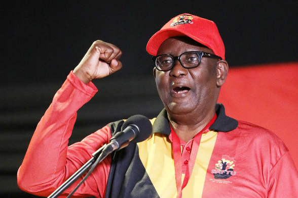 South African Federation of Trade Unions (Saftu) general secretary Zwelinzima Vavi.