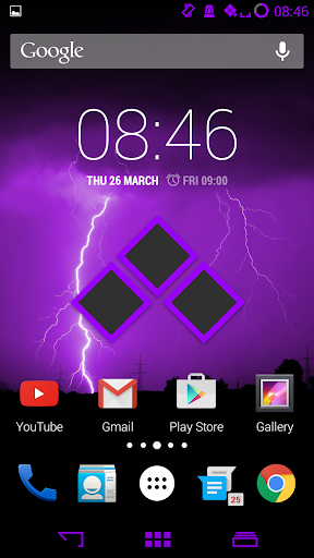 Badass Purple CM11 Theme