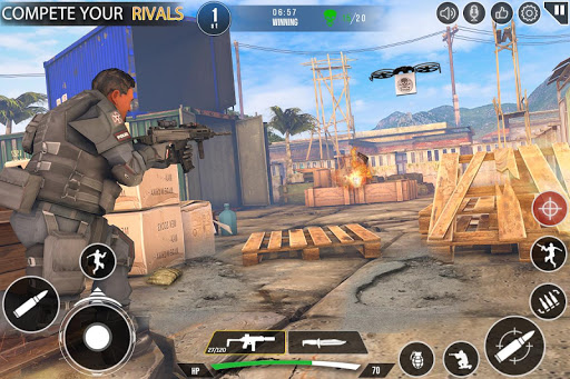 Immortal Squad 3D Free Game: New Offline Gun Games screenshots 4