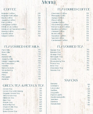 Babai Cafe menu 1