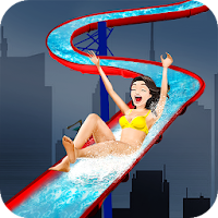 Water Slide Game 3D Uphill Rush Water