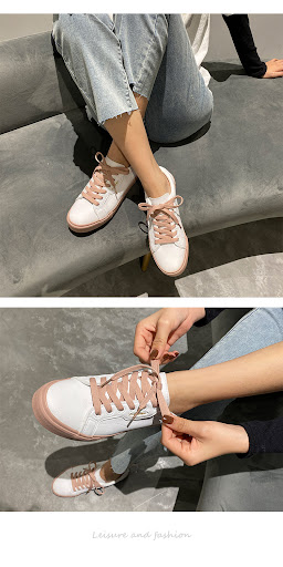 Title 6, Little White Shoes Women New Style Single Shoes...