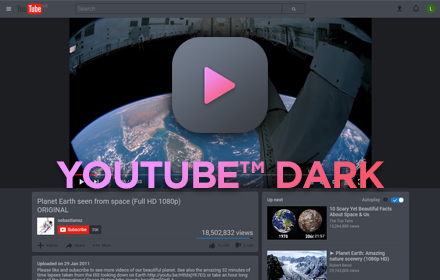 YouTube™ Dark Preview image 0