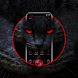 Red Horror Devil Cat Theme