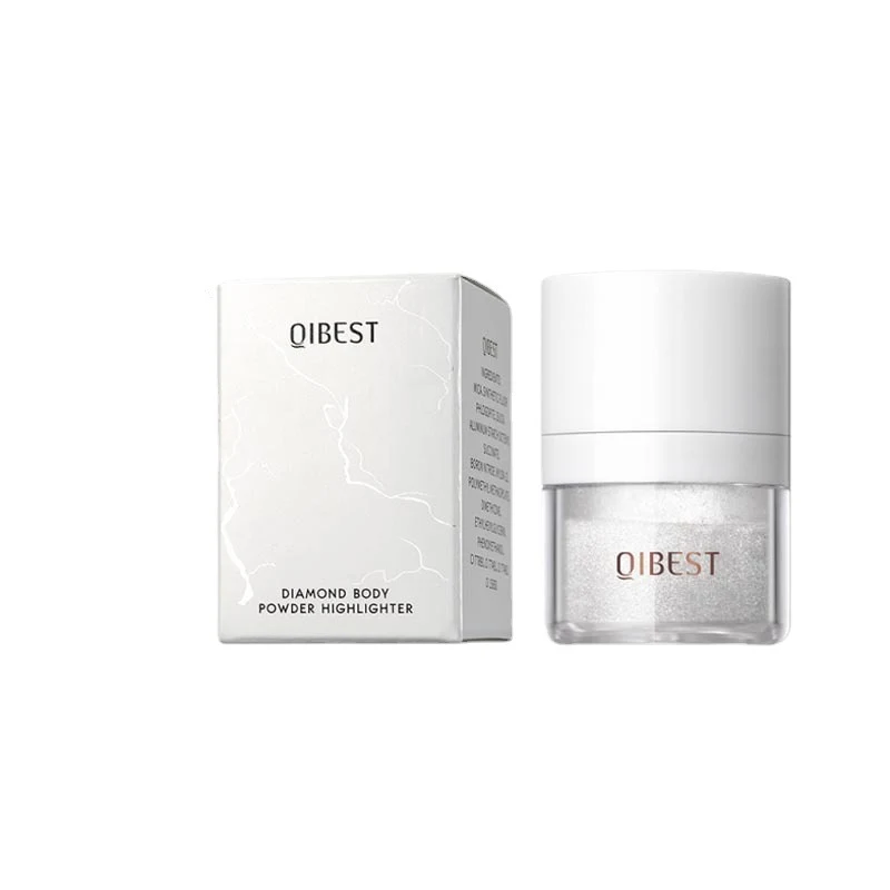 Parelmoer Highlight Powder voor Lichaam en Gezicht, Verheldert en Herstelt de Huid, voor een Natuurlijke Glow en Perfecte Afwerking