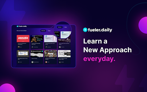 Fueler.daily - portfolio inspiration ideas