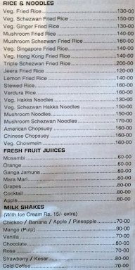 Hotel Prashant menu 1