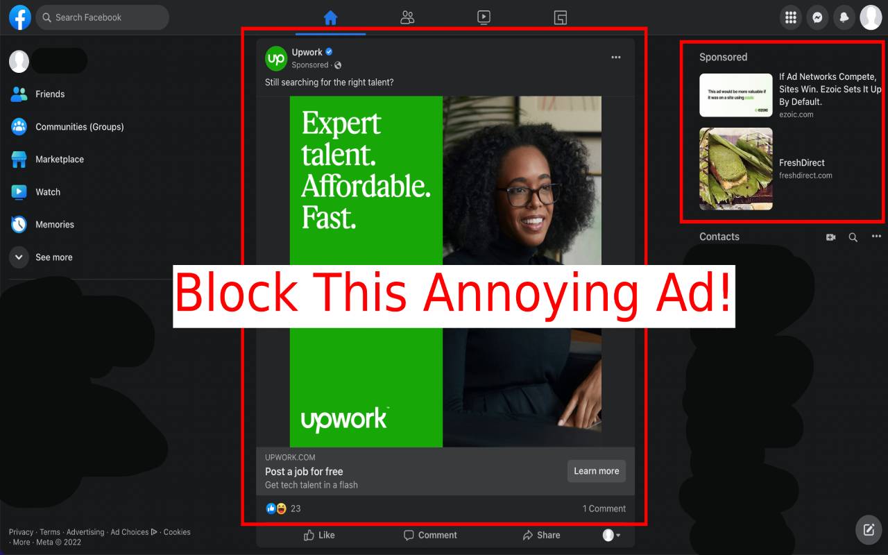 Video Ad Blocker for Facebook™ App Extension Preview image 0