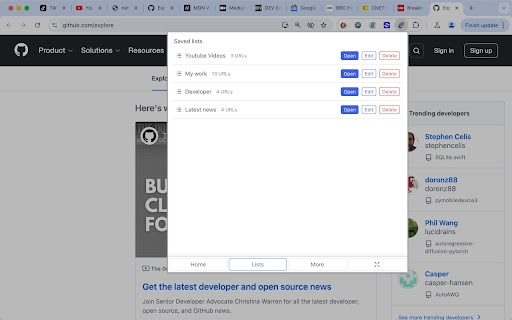 Open Multiple URLs Bulk URL Opener Preview 2