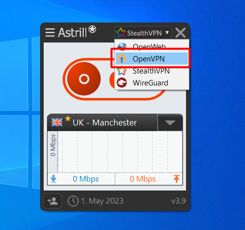 Setup Astrill VPN on Windows