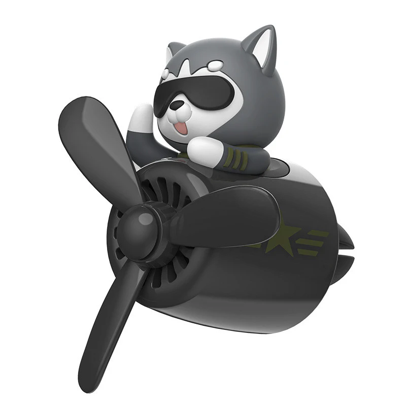 Husky Auto Aromatherapie Vent Clip Decoratie Ornament. Verfrissende geur in uw auto met deze schattige accessoire en etherische oliën.