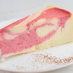 Strawberry Swirl Cheesecake