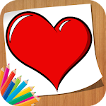 Cover Image of Скачать How to Draw Love - Learn Drawing 1.0 APK