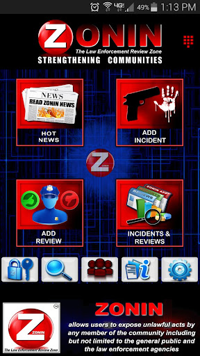 ZONIN -The Law Enforcement app