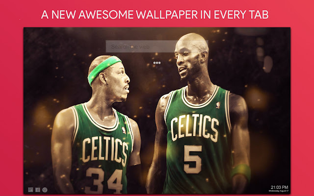 Boston Celtics Wallpaper HD Custom New Tab