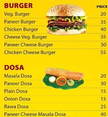 Al Aziz Kawab & Fast Food menu 
