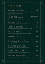 One Night In Bangkok menu 8