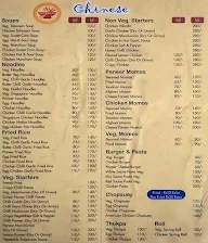 Chinese Hut menu 1