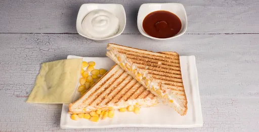 Corn And Cheese Sandwich