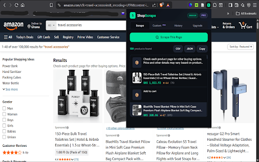 ShopScrape — Product Data Extractor screenshot 4