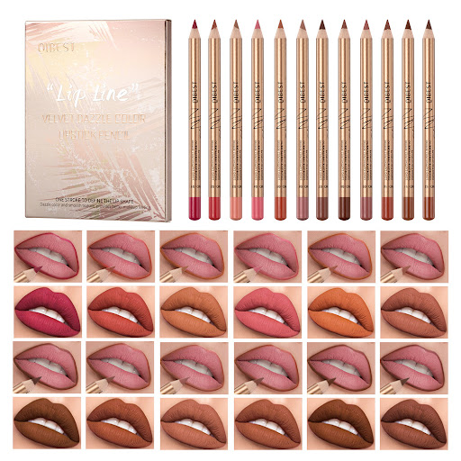 Title 4, Lip Liner Suit Color Rendering Not Easy To Smudge