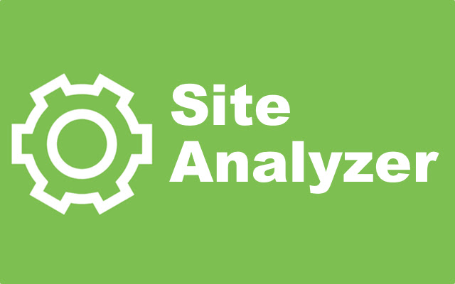 Site Analyzer chrome extension