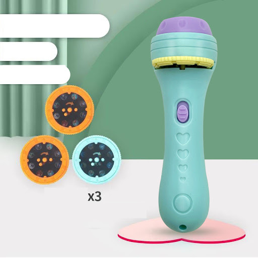 Title 1, Childrens Projection Flashlight Teaches Cognit...