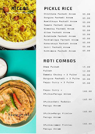 Taste of Chai menu 3